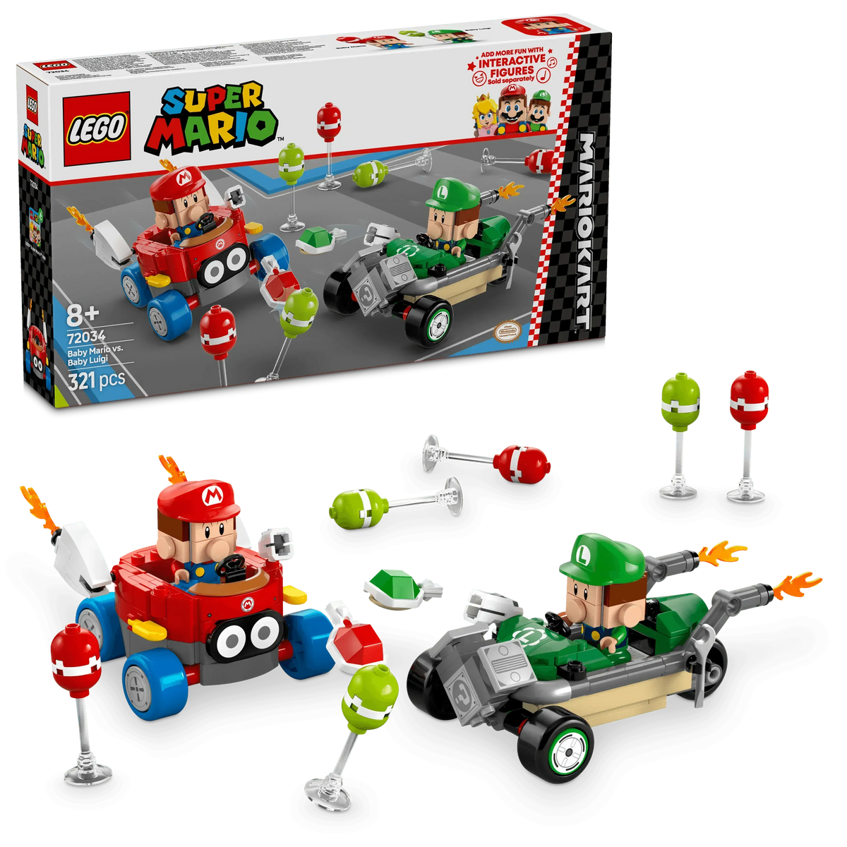 LEGO Mario Kart – Der Baby Mario vs. Baby Luigi 72034 SuperMario