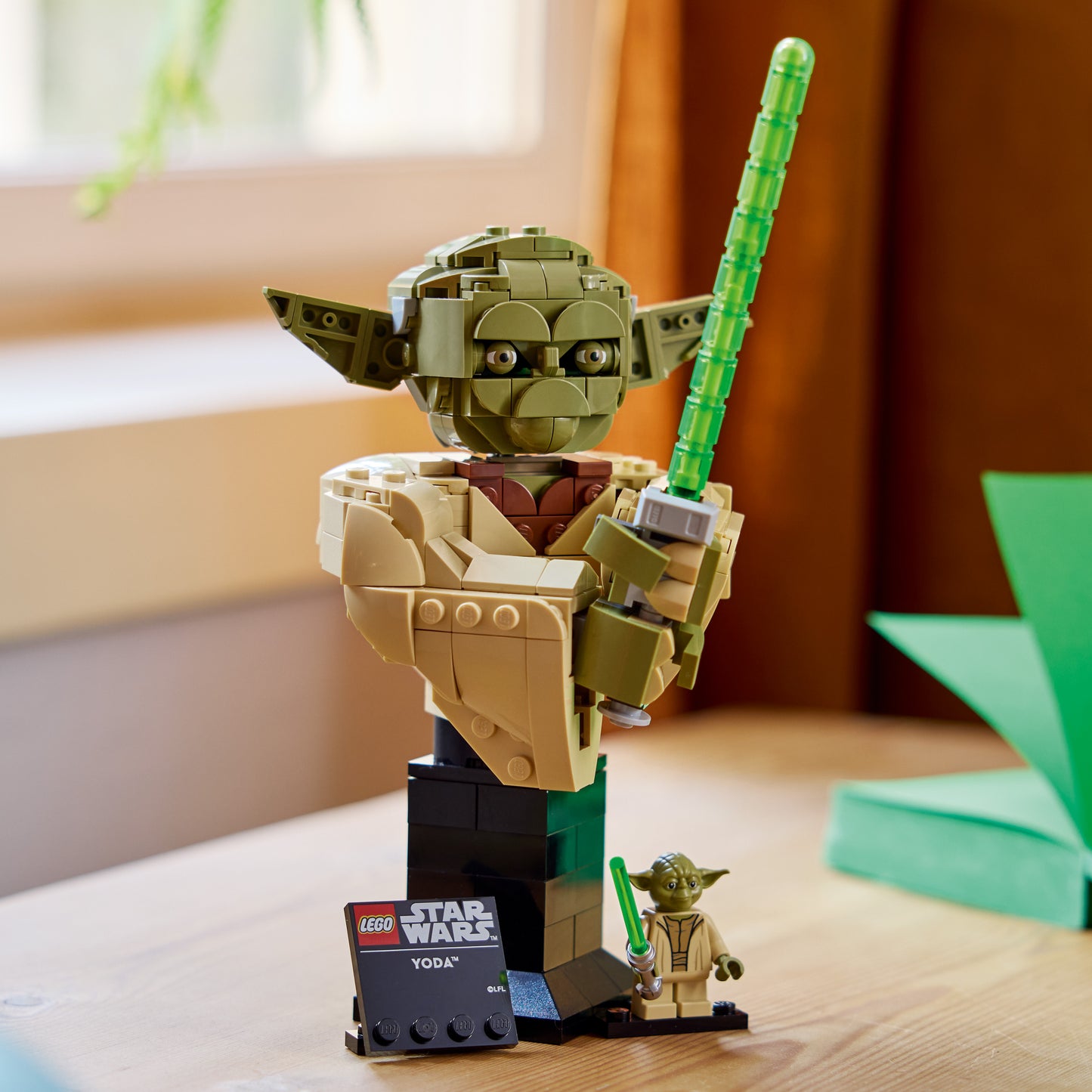 LEGO Star Wars Yoda Buste Bouwpakket voor Volwassenen - Woondecoratie en Bureau Decoratie 75438