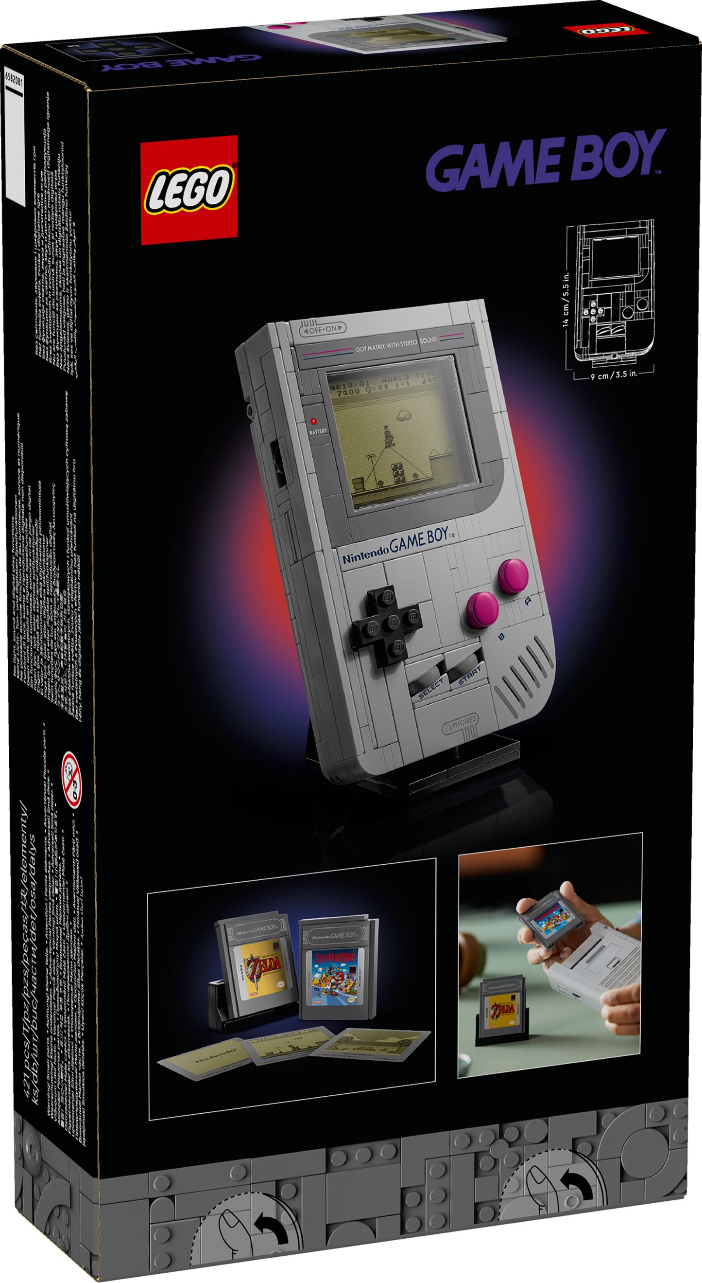 LEGO Nintendo Game Boy™ 72046 Icons (restock januari 2026)