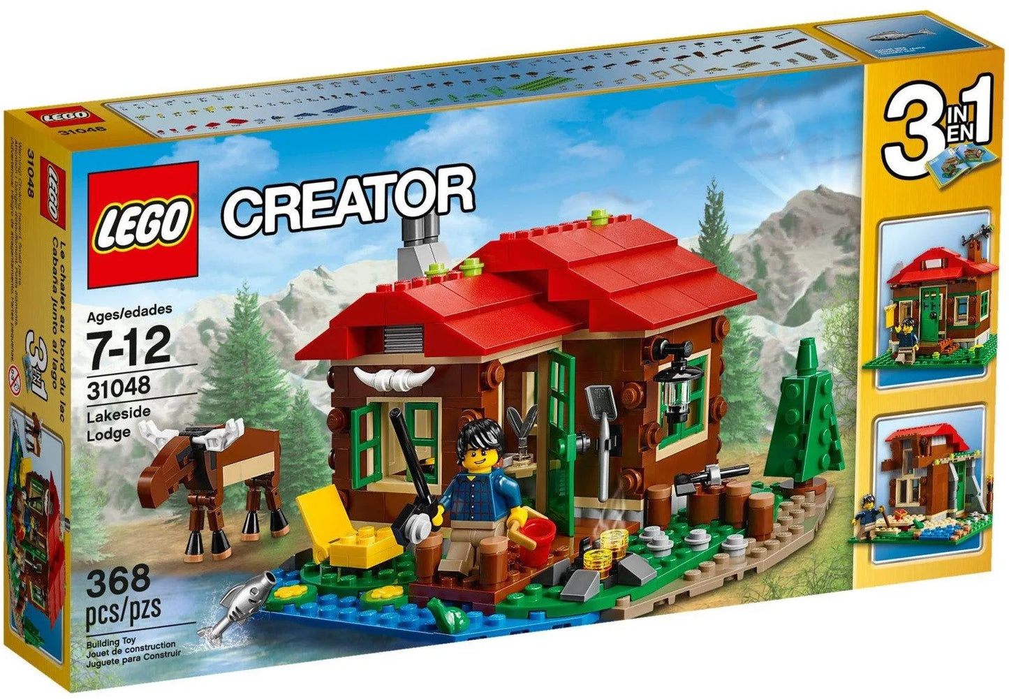 LEGO Huisje aan het meer 31048 Creator LEGO CREATOR @ 2TTOYS | Official LEGO shopšš„° LEGO ā¬. 45.99