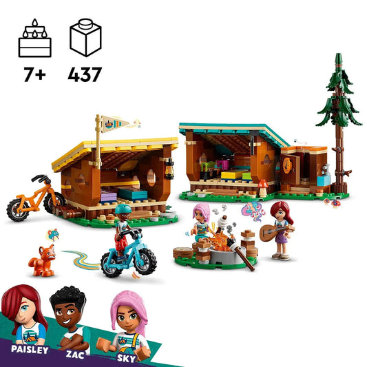 LEGO Vakantie Kamp Knusse Hutten 42624 Friends (Pre-Order: verwacht juni) LEGO Friends @ 2TTOYS LEGO ā¬. 37.49