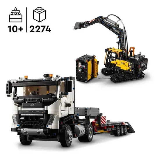 LEGO Volvo FMX Truck & EC230 Electric Excavator 42175 Technic LEGO TECHNIC @ 2TTOYS | Official LEGO shopđđ„° LEGO âŹ. 169.49