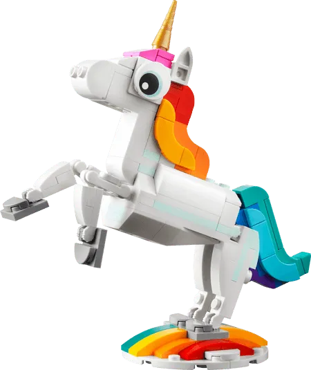 LEGO Magische eenhoorn 31140 Creator 3 in 1 LEGO CREATOR @ 2TTOYS | Official LEGO shop😊🥰 LEGO €. 8.48