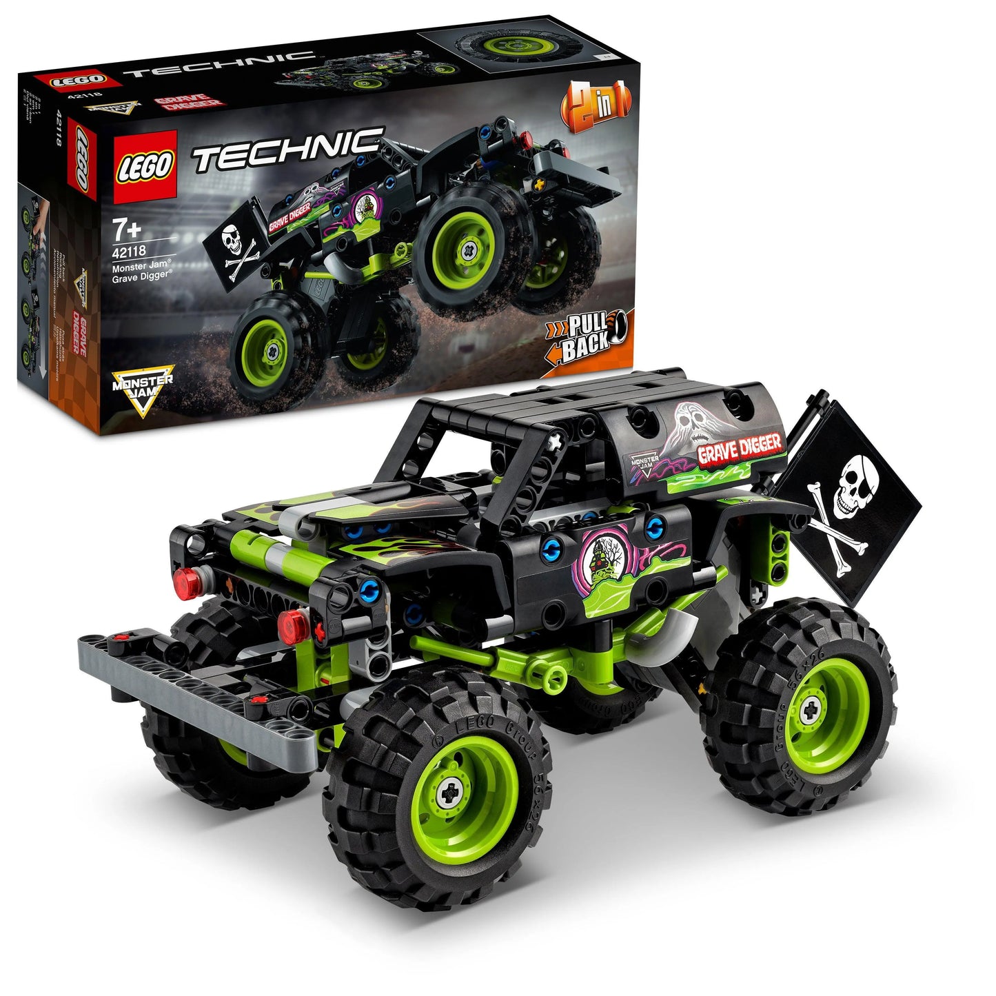 LEGO Monster Jam Grave Digger 42118 Technic LEGO TECHNIC @ 2TTOYS | Official LEGO shopšš„° LEGO ā¬. 22.99