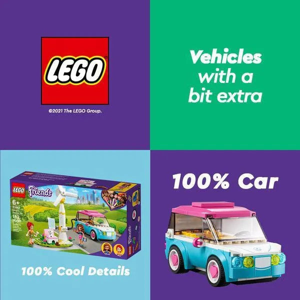 LEGO Olivia's electrische auto 41443 Friends LEGO FRIENDS @ 2TTOYS | Official LEGO shopšš„° LEGO ā¬. 14.49