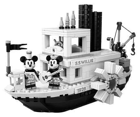 LEGO Steamboat Willie met Mickey en Minnie Mouse 21317 Ideas LEGO IDEAS @ 2TTOYS | Official LEGO shopšš„° LEGO ā¬. 159.99