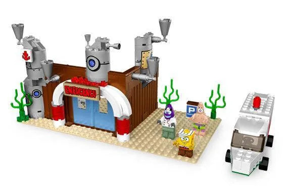 LEGO The Emergency Room 3832 SpongeBob SquarePants LEGO SpongeBob SquarePants @ 2TTOYS | Official LEGO shop😊🥰 LEGO €. 24.99