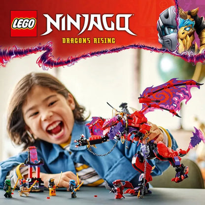 LEGO Bliksemtand Draak van Chaos 71832 Ninjago