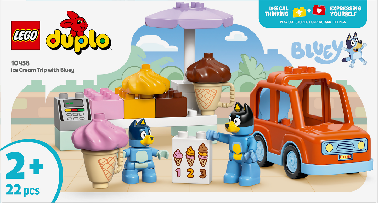 LEGO Huis van Bluey en haar familie met geheugenspel 10459 Duplo Bluey
