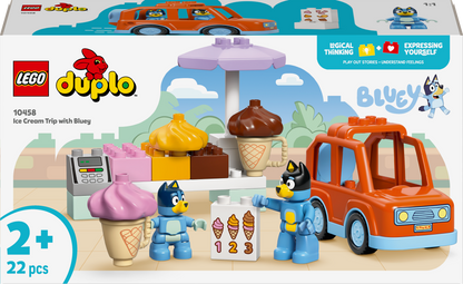 LEGO Huis van Bluey en haar familie met geheugenspel 10459 Duplo Bluey
