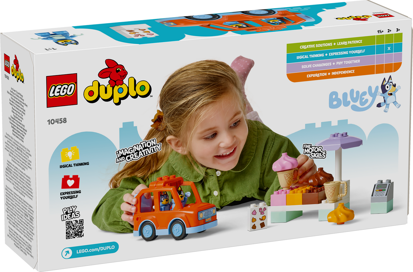 LEGO Huis van Bluey en haar familie met geheugenspel 10459 Duplo Bluey