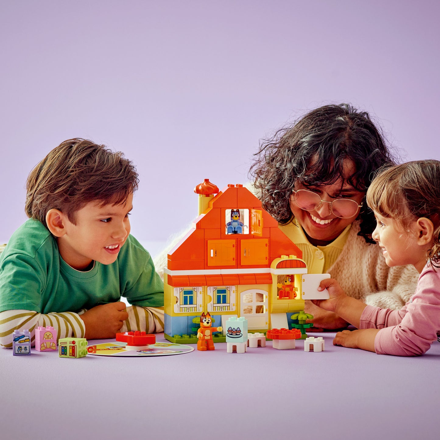 LEGO Huis van Bluey en haar familie met geheugenspel 10459 Duplo Bluey