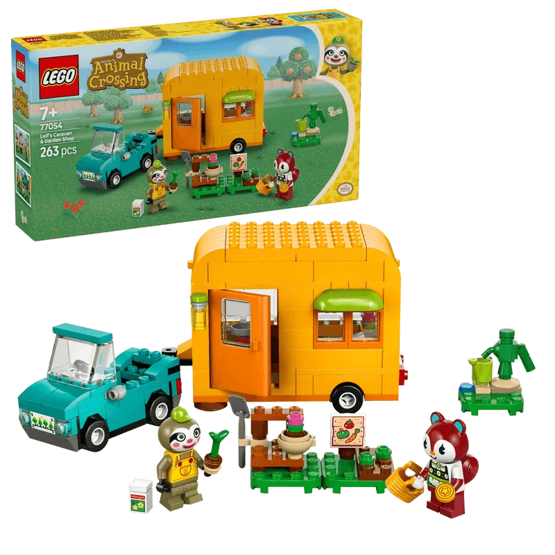 LEGO Leif's Caravan & Garden Store 77054 Animal Crossing