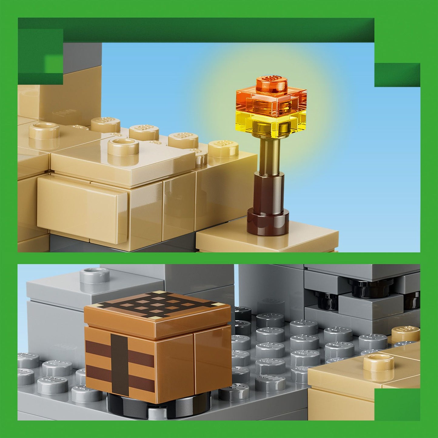 LEGO Minecraft Zombiekerker Speelgoed voor Kinderen en Gamers vanaf 8 Jaar 21587