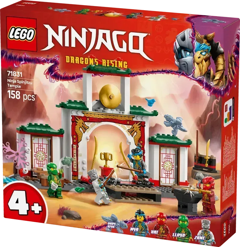 LEGO The Ninja Spinjitzu Tempel 71831 Ninjago -  - 2TTOYS | Official LEGO shop😊🥰