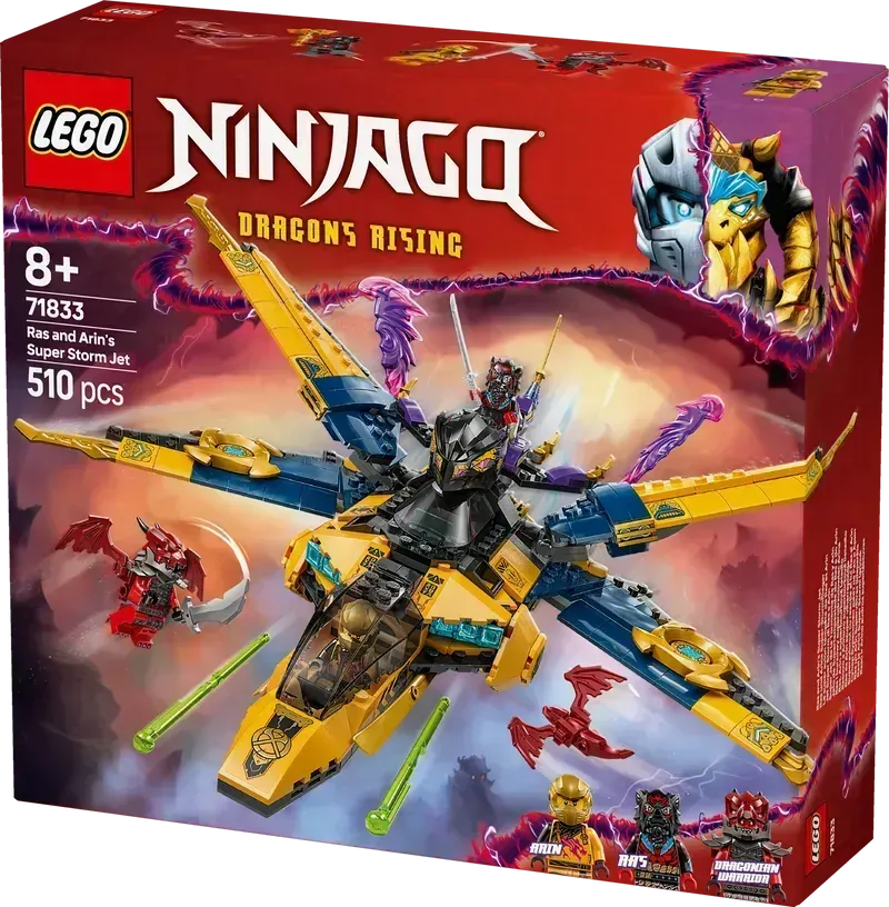 LEGO Ras & Arin's Super Storm Plane 71833 Ninjago