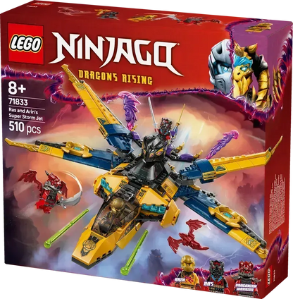 LEGO Ras & Arin's Super Storm Plane 71833 Ninjago