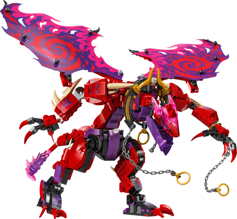 LEGO Bliksemtand Draak van Chaos 71832 Ninjago
