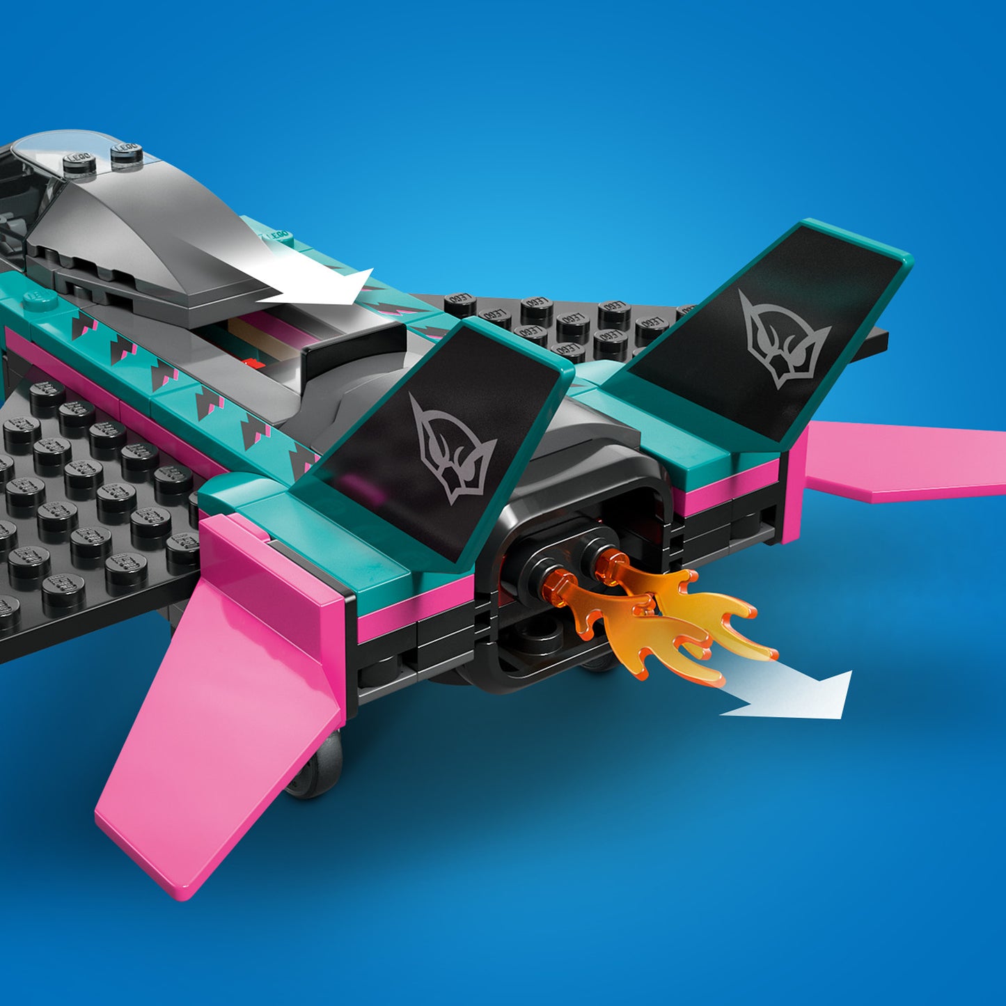 LEGO® City Straalvliegtuig vs. Sportauto - Bouwset met Speelgoedauto en 2 Minifiguren voor Kinderen Vanaf 6 Jaar - 60489