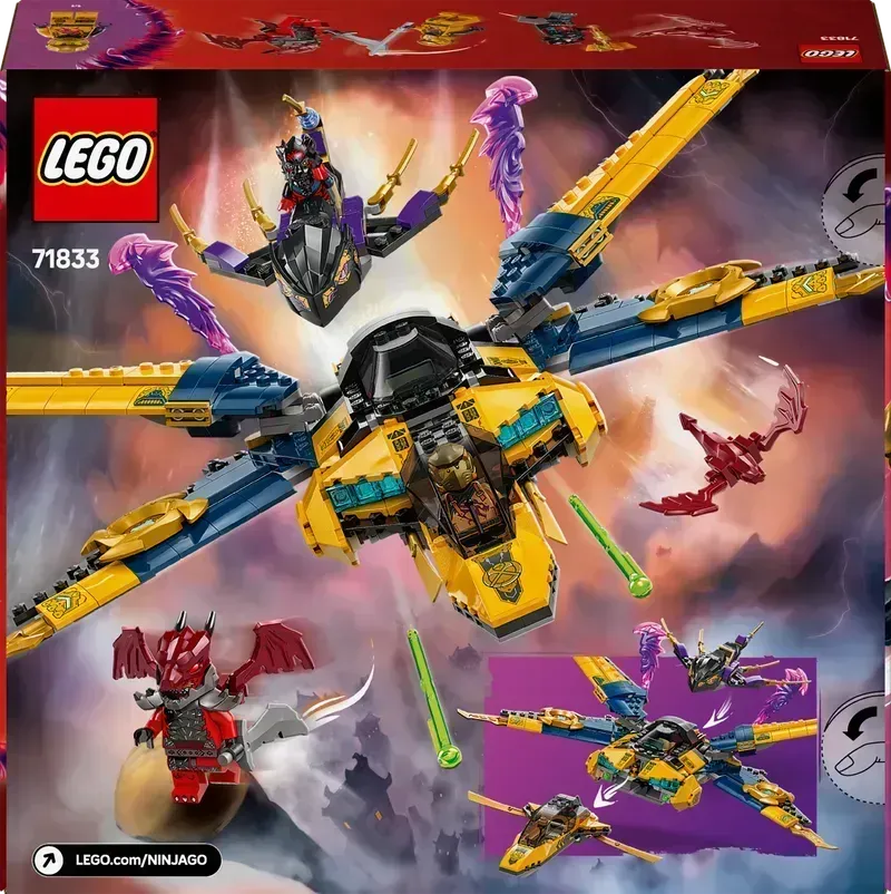 LEGO Ras & Arin's Super Storm Plane 71833 Ninjago
