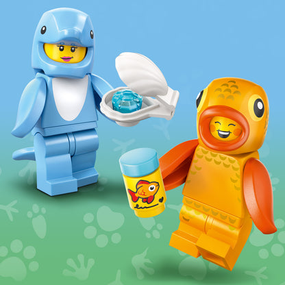 LEGO Minifiguren Serie 28: Dierenkostuums Dieren Speelgoed met 1 van 12 Willekeurige Figuren 71051
