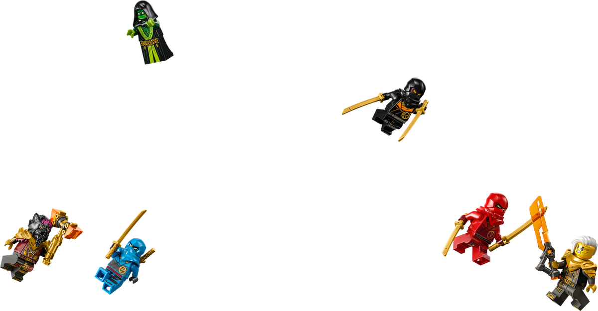 LEGO Temple of the Dragon Energy Cores 71795 Ninjago