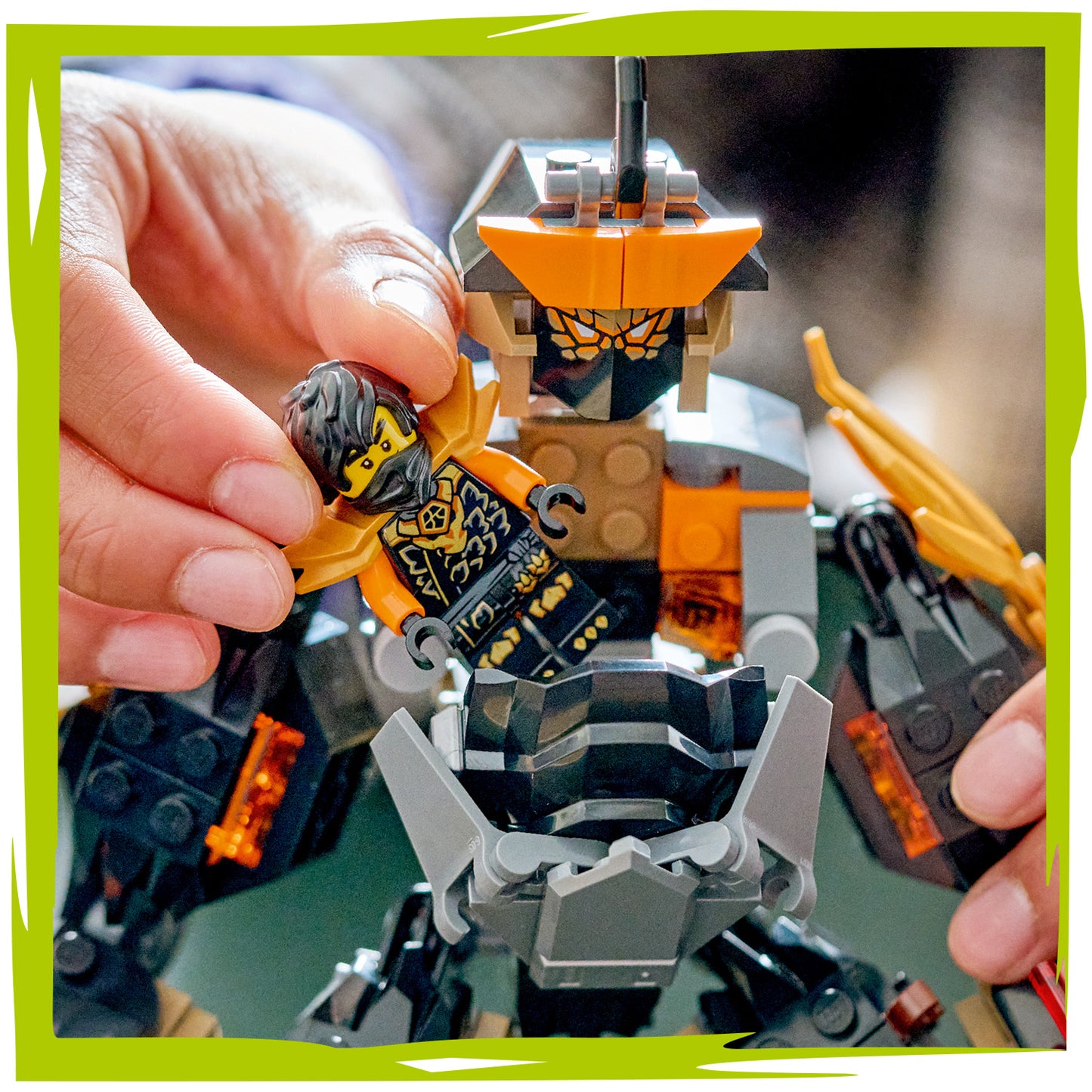 LEGO® NINJAGO® Cole's Missiemecha en Draak Zane - Ninjaspeelgoed - Speelset met 3 Minifiguren - 71854