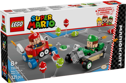 LEGO Mario Kart – Der Baby Mario vs. Baby Luigi 72034 SuperMario