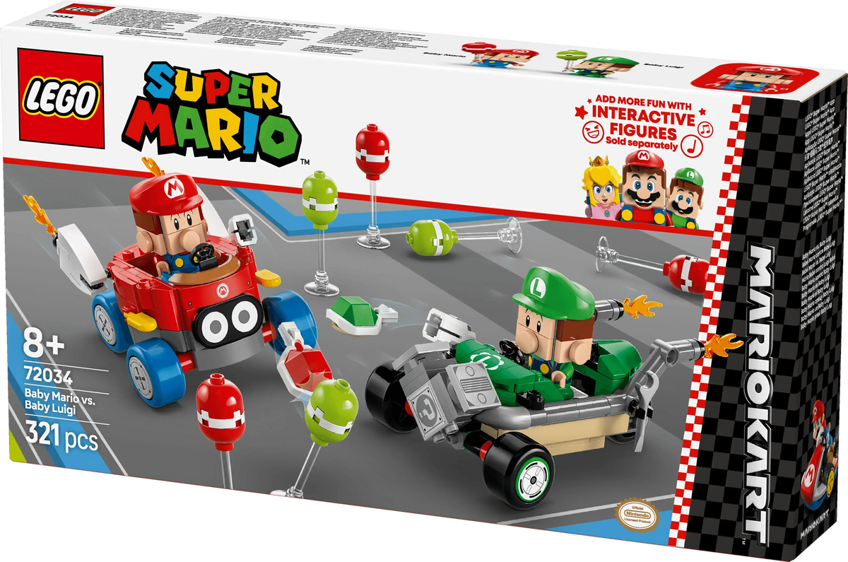 LEGO Mario Kart – Der Baby Mario vs. Baby Luigi 72034 SuperMario