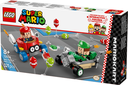 LEGO Mario Kart – Der Baby Mario vs. Baby Luigi 72034 SuperMario