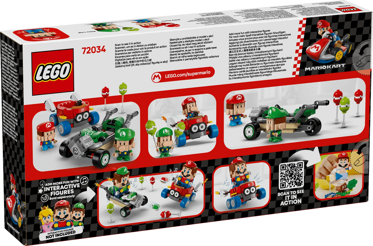 LEGO Mario Kart – Der Baby Mario vs. Baby Luigi 72034 SuperMario