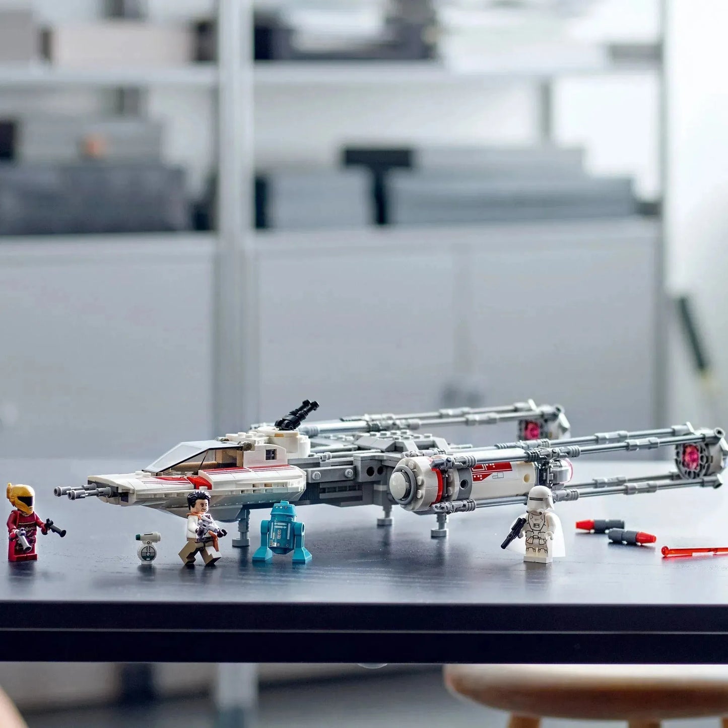 LEGO Kylo Ren's shuttle inclusief Kylo Ren, Pryde, Sith, Troopers en Knights 75256 StarWars