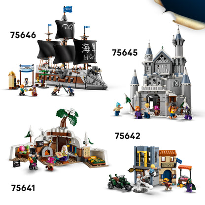 LEGO ONE PIECE Dorry vs. Brogy – Reuzen van Kleine Gaarde – Interactief Speelgoed voor Kinderen met 2 Actiefiguren en 5 Minifiguren – Cadeau voor Jongens en Meisjes vanaf 9 Jaar en Fans – 75644