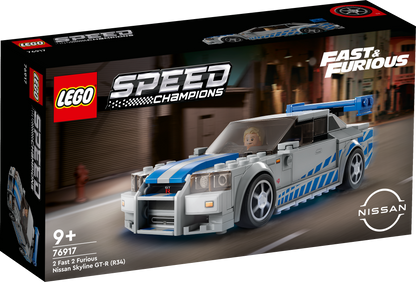LEGO 2 The Fast 2 Furious Nissan Skyline GT-R (R34) 76917 Speedchampions
