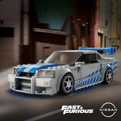 LEGO 2 The Fast 2 Furious Nissan Skyline GT-R (R34) 76917 Speedchampions