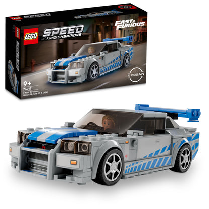 LEGO 2 The Fast 2 Furious Nissan Skyline GT-R (R34) 76917 Speedchampions