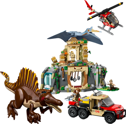 LEGO Spinosaurus and Quetzalcoatlus Air Mission 76976 Jurassic World