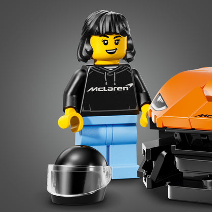 LEGO® Speed Champions McLaren W1 – De Echte Supercar met 1 Minifiguur - Raceauto - 77257