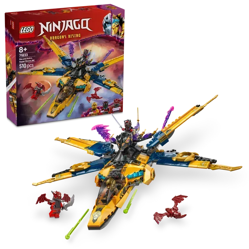 LEGO Ras & Arin's Super Storm Plane 71833 Ninjago