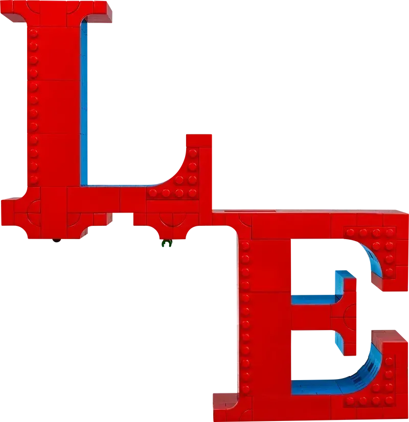 LEGO LOVE Sign 31214 Art