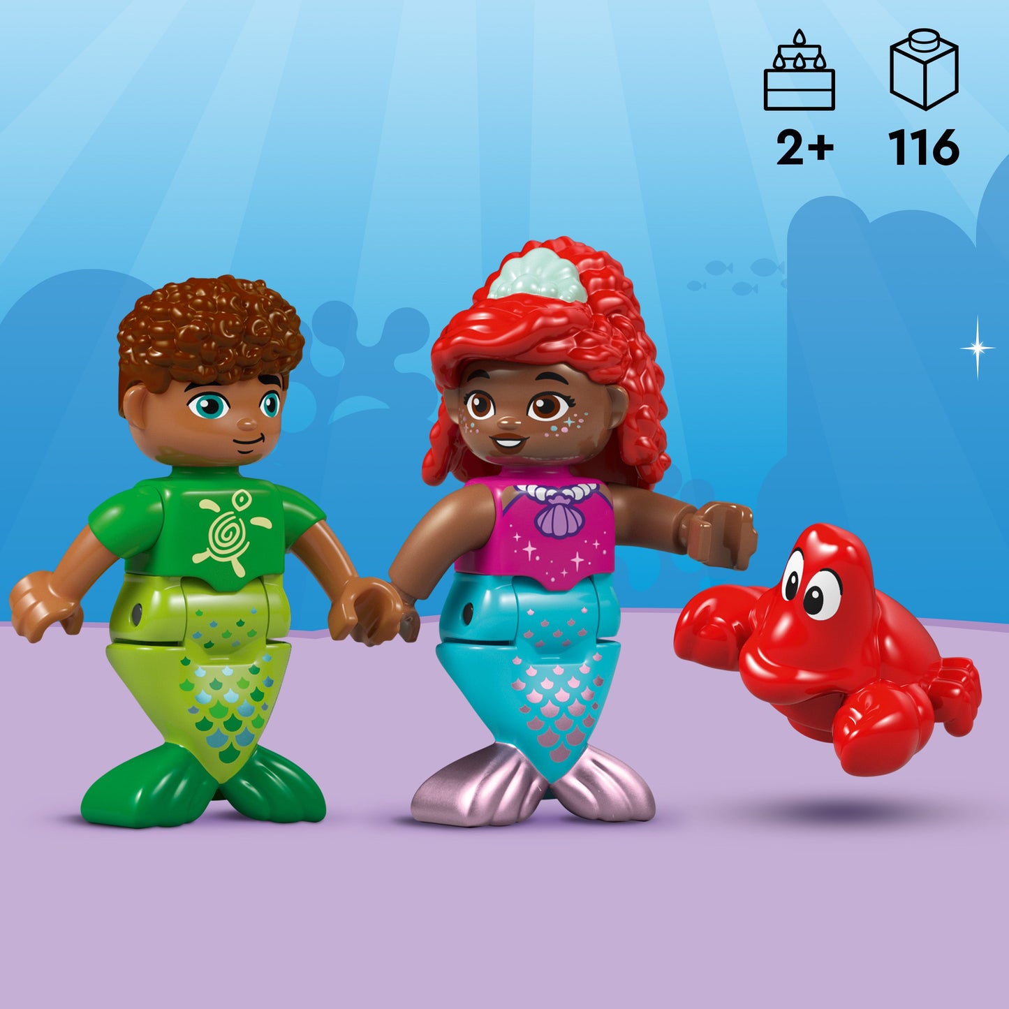 LEGO Arielles magischer Unterwasserpalast 10435 Disney