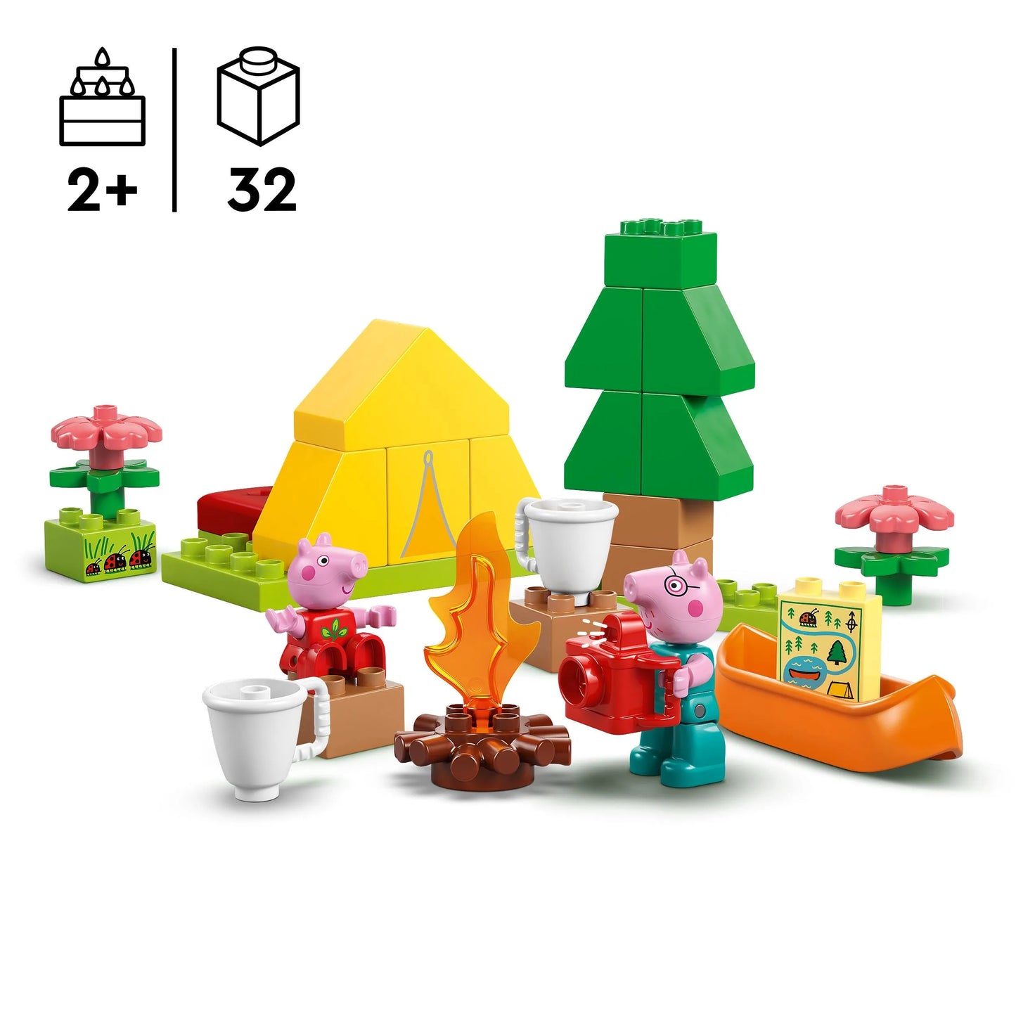 LEGO Peppa Pig Camping Trip 10452 Peppa Pig