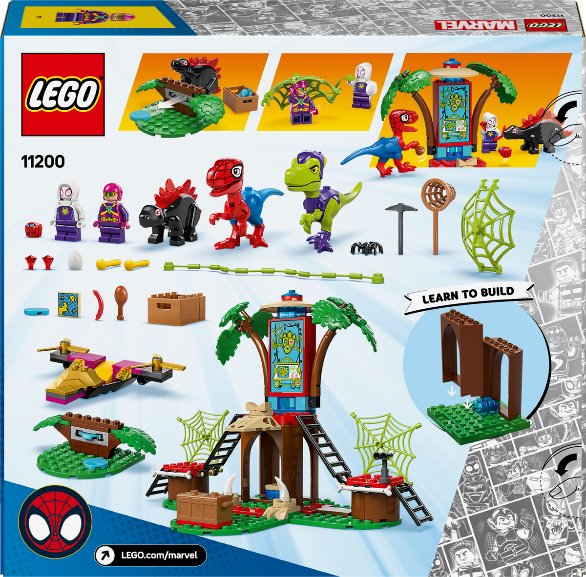 LEGO Spidey and Gobby's Rapture Tree House Battle 11200 Spidey