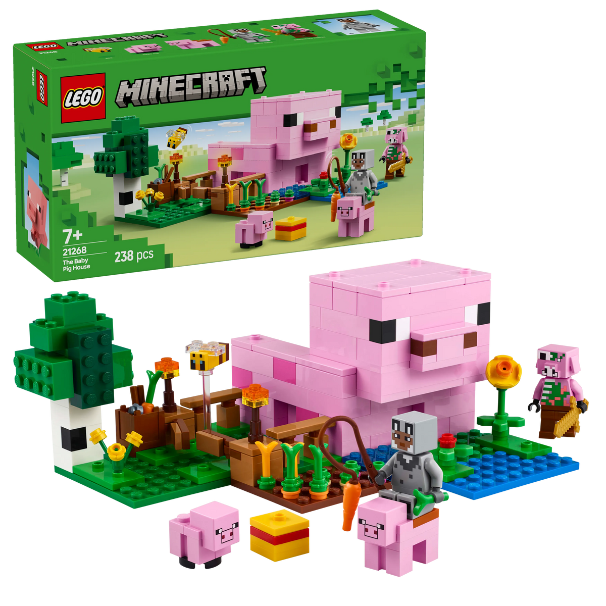 LEGO The Baby Pig House 21268 Minecraft