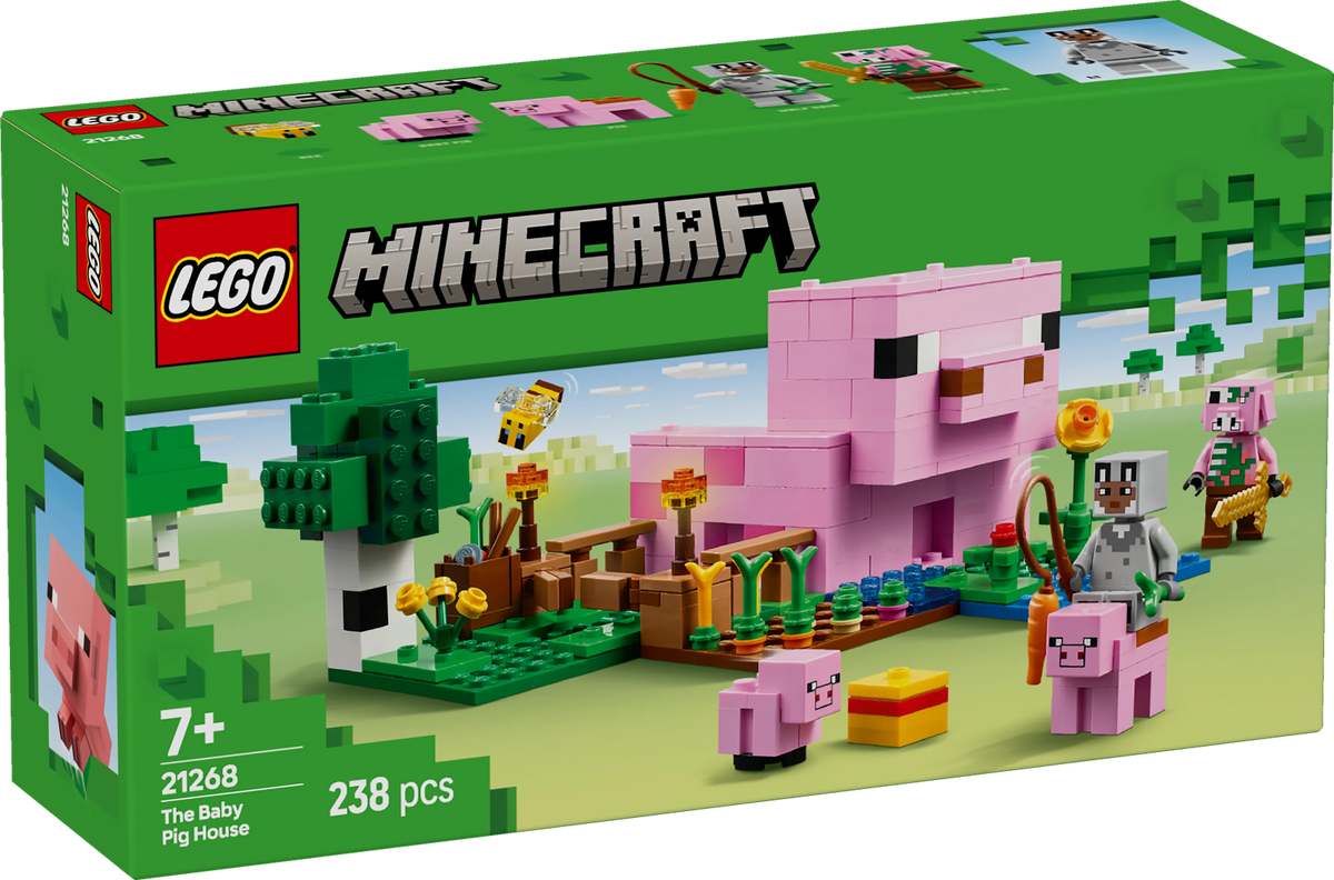 LEGO The Baby Pig House 21268 Minecraft