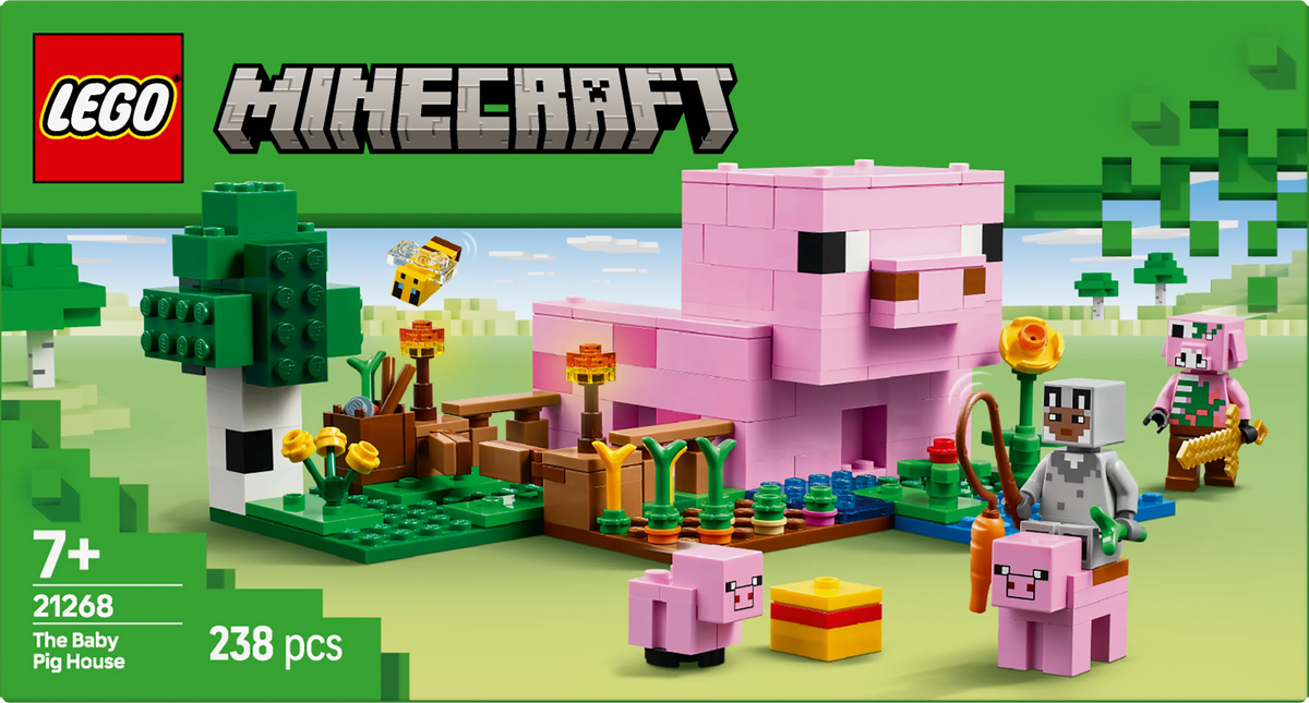 LEGO The Baby Pig House 21268 Minecraft