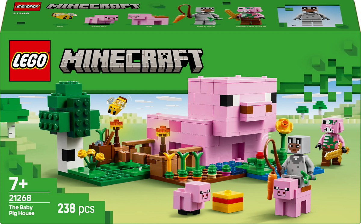 LEGO The Baby Pig House 21268 Minecraft