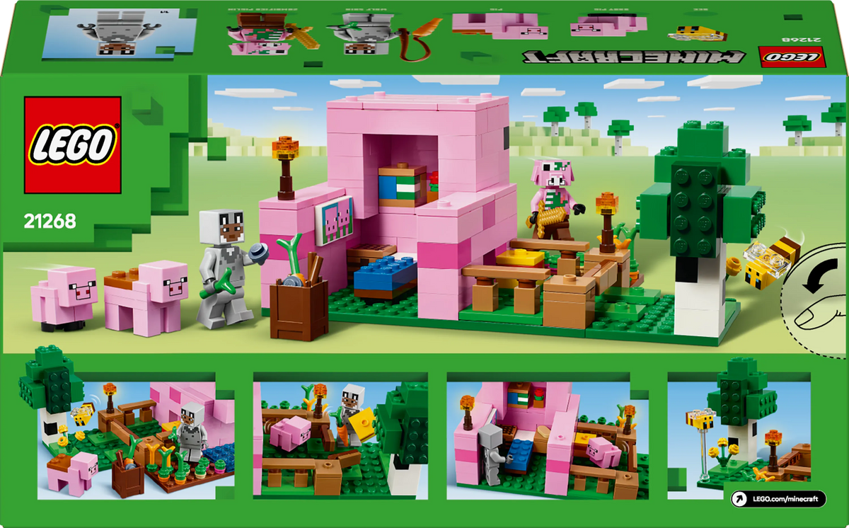 LEGO The Baby Pig House 21268 Minecraft