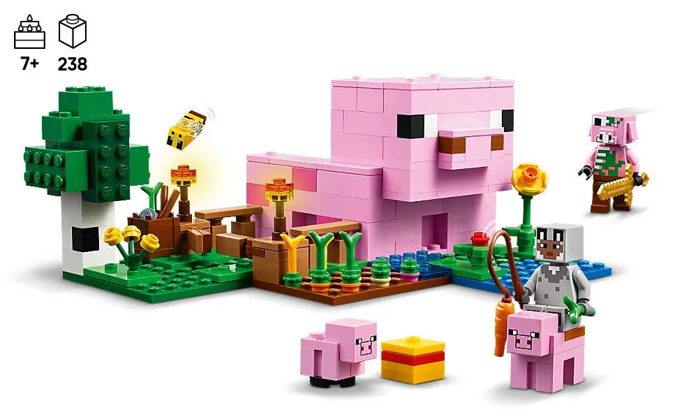 LEGO The Baby Pig House 21268 Minecraft