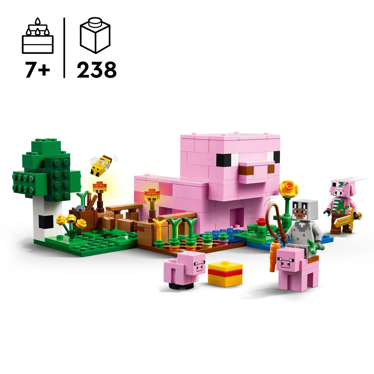 LEGO The Baby Pig House 21268 Minecraft